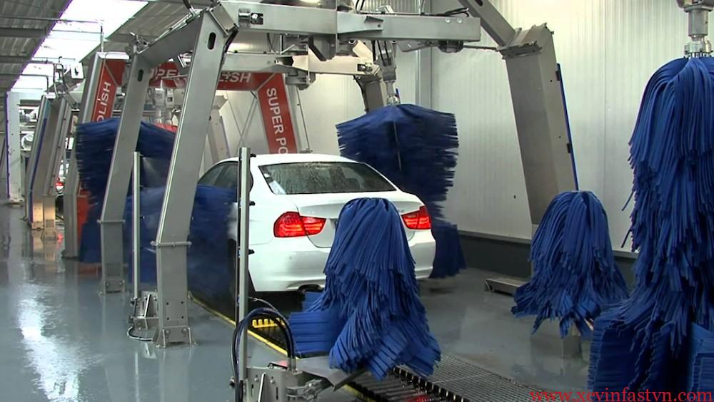 Máy rửa xe ô tô tự động: Công nghệ mới 2021 và giá thành