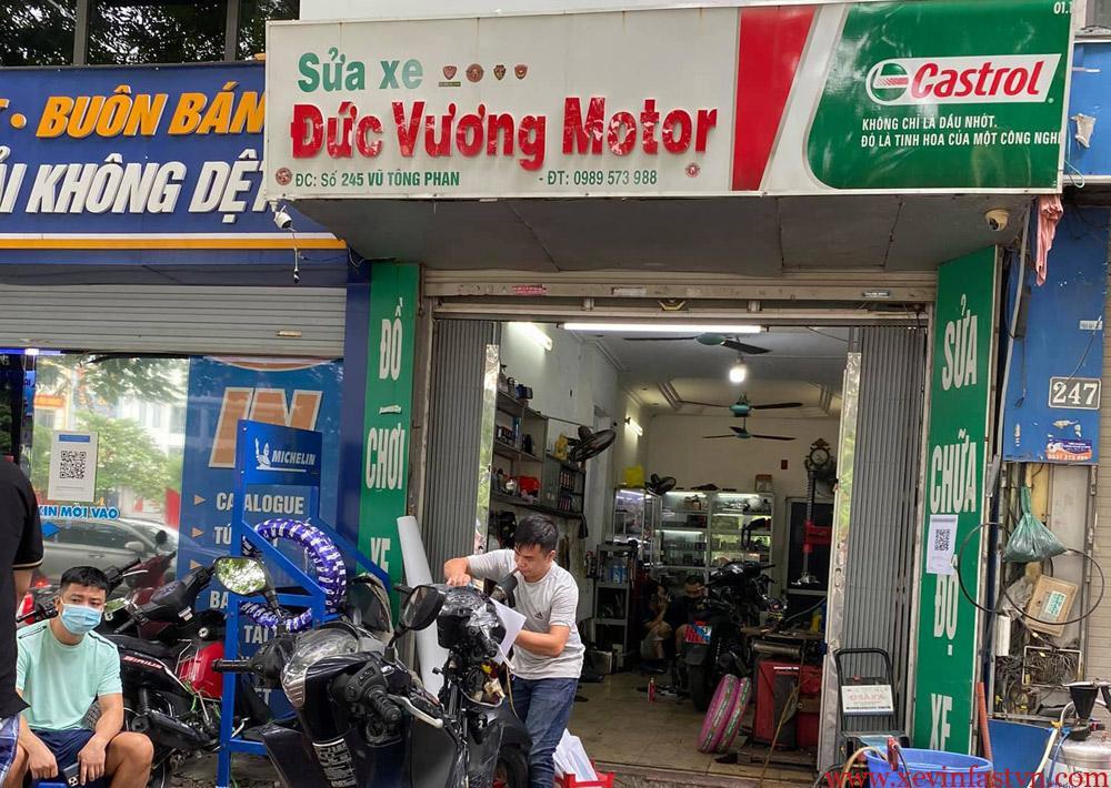 Trung Tâm Sửa Chữa Xe Máy Uy Tín Ở Hà Nội - Đức Vương Motor